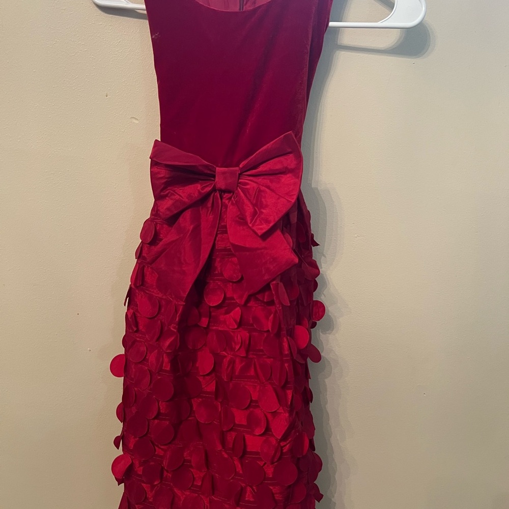 Children’s Place Elegant Red Kids Dress with Bow